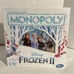 Hasbro Monopoly Disney Frozen Board Game New Sealed